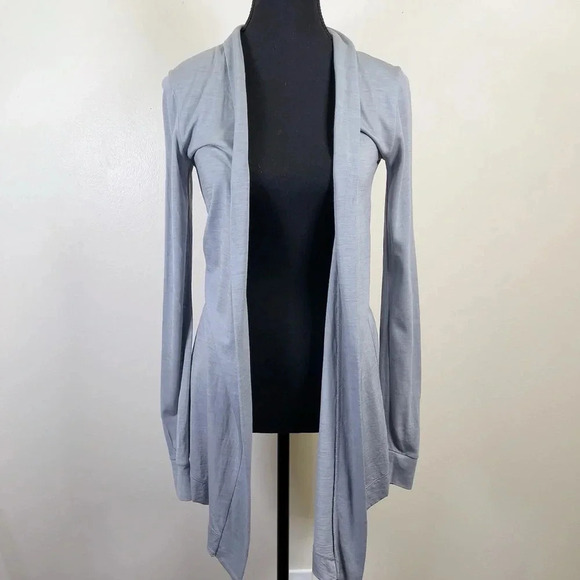 Icebreaker Merino Wool Cool-Lite Waterfall  Open Cardigan - Picture 2 of 16